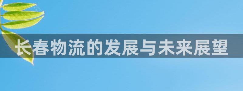 狗子28注册条件：长春物流的发展与未