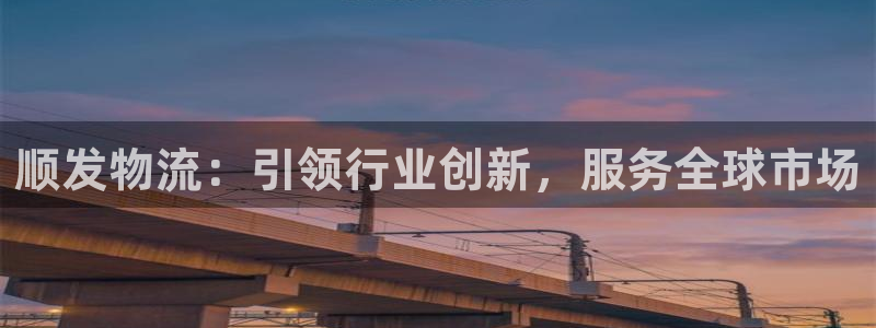 狗子28充值为什么充不了：顺发物流：引领行业创新，服务全球市